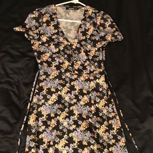 Floral Missguided Tea Dress